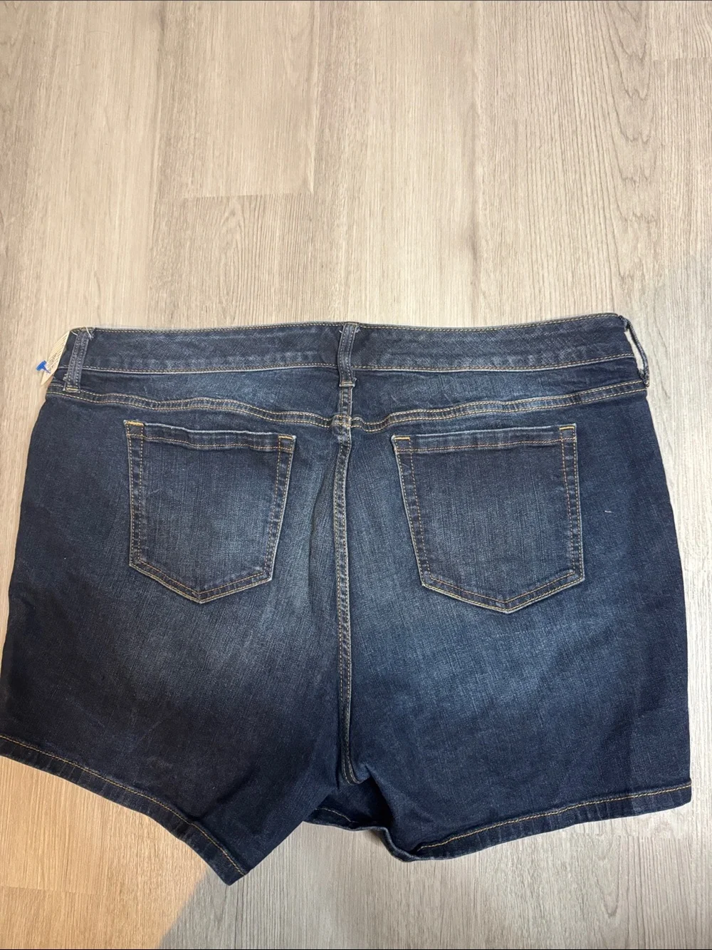torrid Dark Indigo Washed Denim Shorts